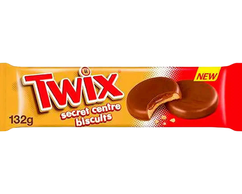 Печенье Твикс Секрет Центр 132гр