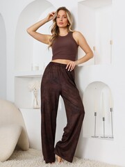 Брюки Ная Виотекс КОРИЧНЕВЫЙ