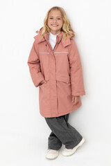 куртка  для девочки  ВК 38118/1 ГР