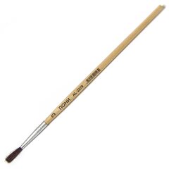 
          Кисть пони, Alingar, круглая, №3, деревянная ручка, 12шт/уп, европодвес