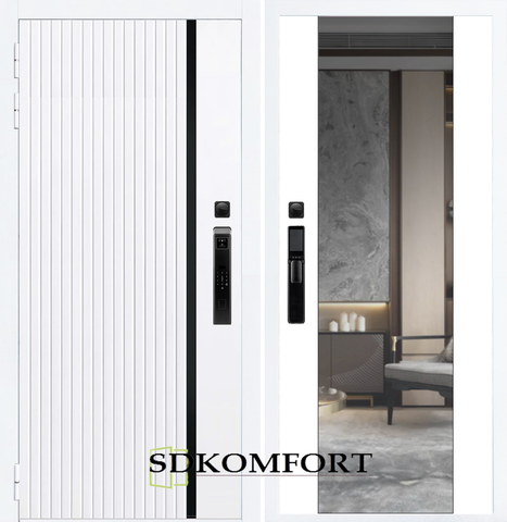 Белый матовый