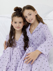 пижама  для девочки  МП 1668/сиреневый Н255.1