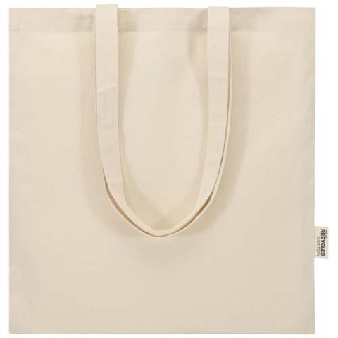 Эко-сумка Peru Blend из переработанного хлопка, сертифицированного согласно GRS, плотностью 180 г/м² объемом 7 л