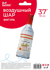 К Фигура, Фигура, Бутылка, Водка для настоящих мужчин, 37''/94 см, 1 шт.