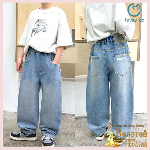 Джинсы мальчику (4-9) 260123-L-2220