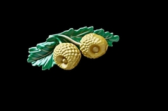 Силиконовый молд Желуди мини