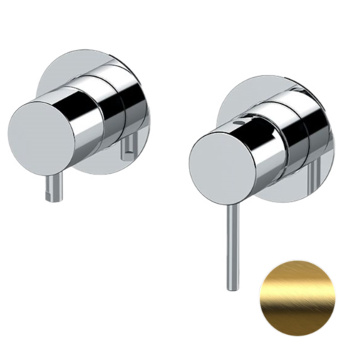 Remer X93ZPWBBG Смеситель для душа Remer X Style X93ZPWBBG, золото брашированное