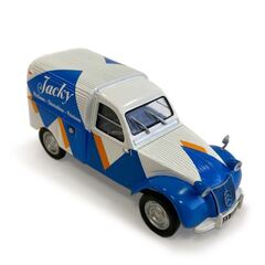 Citroen 2CV van Diorama: The sign painter Altaya 1:43