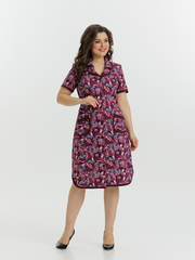 4572 Халат на пуговицах