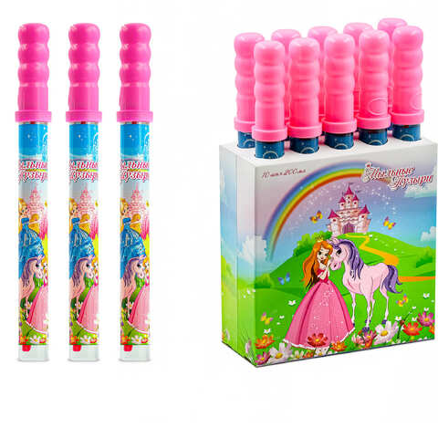 Мыльные пузыри Принцессы 1кор*5бл*10шт, 200мл