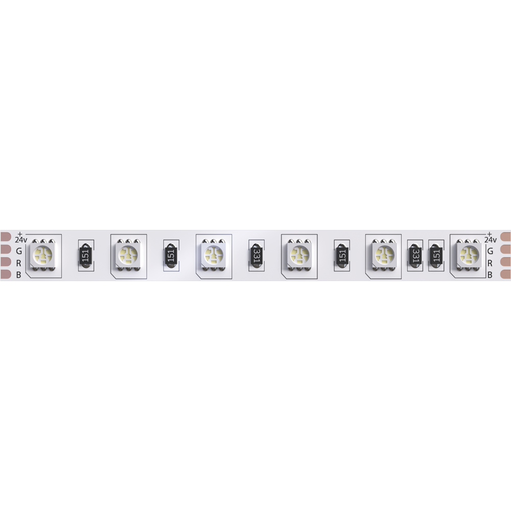 Светодиодная лента 24V 14,4W/m RGB 5м Arte Lamp TAPE A2406010-01-RGB