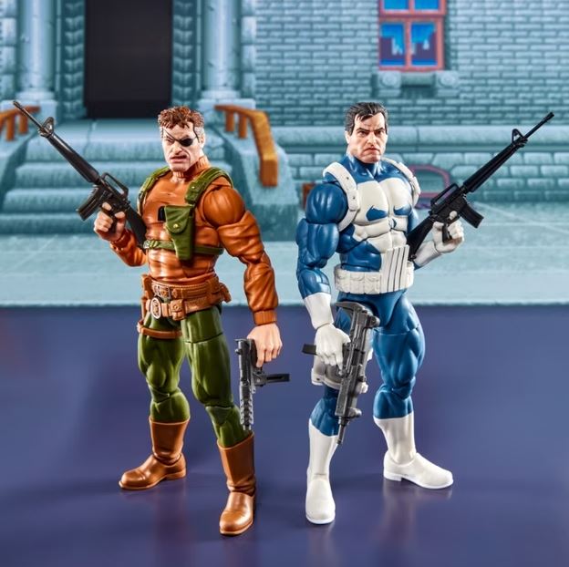 Фигурки Каратель и Ник Фьюри Marvel Legends Gamerverse