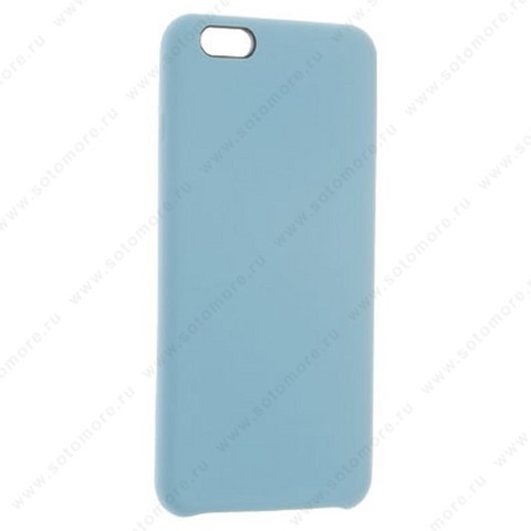 Накладка Silicone Case для Apple iPhone 6s Plus/ 6 Plus болубой