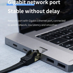 USB- разветвитель HAGiBiS MC1L Type- C Data Hub Adapter