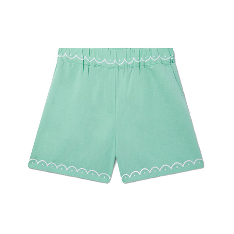 Шорты Stella McCartney Kids Scalloped Edge