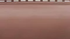 Сайдинг виниловый Альта-Профиль Blockhouse BH-01 Премиум Красно-коричневый 3100х200 мм