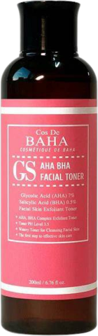 Cos De Baha G Тонер-эксфолиант для лица для проблемной кожи Aha/Bha Gs Facial Toner (Gs)