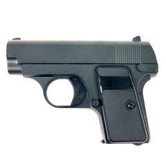 Cтрайкбольный пистолет Galaxy G.1 Colt 25 mini металлический, пружинный