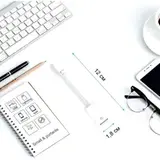 Переходник OTG Lightning USB белый / Адаптер для флешки для передачи данных и подключения