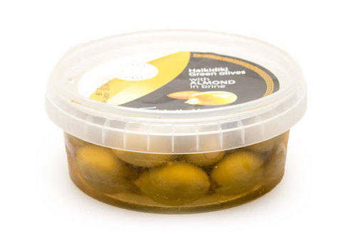 Оливки фаршированные миндалем в рассоле Ellenika, 270г