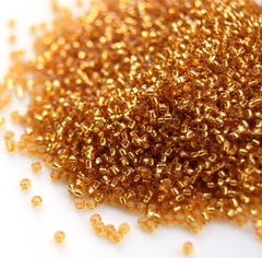 Бисер Тохо круглый 15/0 0022B золотистый