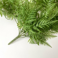 Ампельное растение, искусственная зелень - папоротник свисающий, зеленый, 88 см.