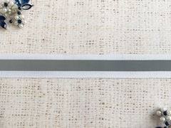 Лента-стропа светоотражающая, ш. 2 см, белый