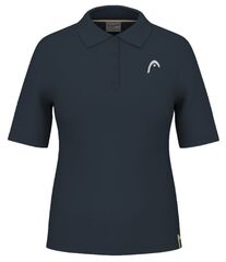 Женское поло Head Performance Polo Shirt - navy