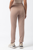 Спортивные брюки для беременных 15865 темный беж