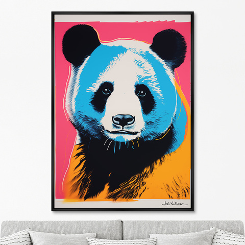 ArtNoMore - Репродукция картины на холсте Vibe collection, Panda, No 1, 2024г.