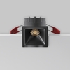 Встраиваемый светильник Maytoni Alfa led DL043-01-10W3K-SQ-B-1