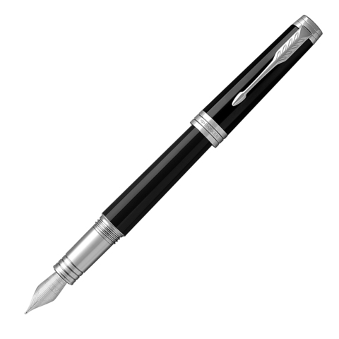 Ручка перьевая Parker Premier, Black СT, F (1931413)