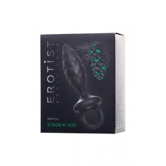 Анальная пробка Erotist Strob черная (13,5 см)