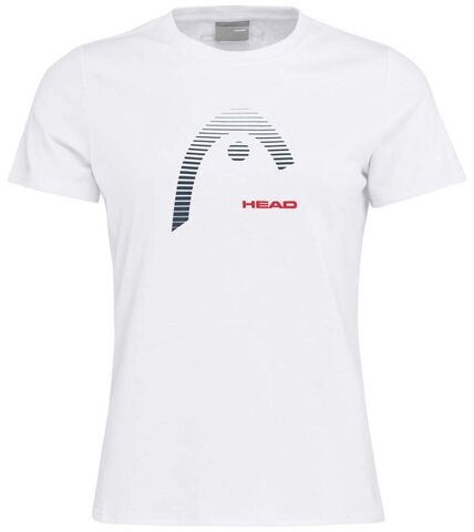 Женская теннисная футболка Head Club Lara T-Shirt - white