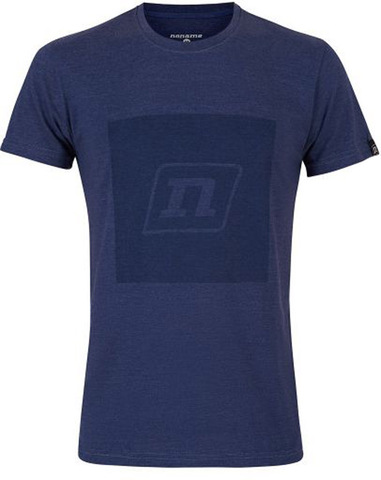 Футболка беговая Noname Logo T-Shirt UX Tinted Blue