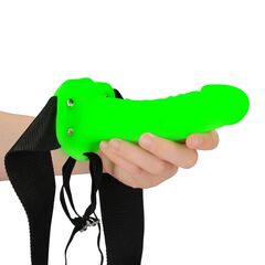 Люминесцентный фаллопротез 7’’ Glow in The Dark - 18 см. - 