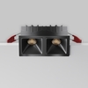 Встраиваемый светильник Maytoni Alfa led DL043-02-10W3K-SQ-B-1