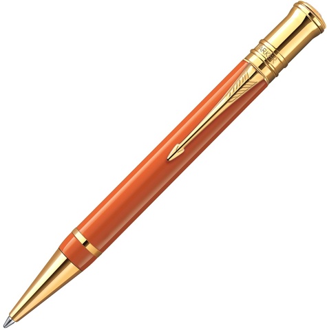 Ручка шариковая Parker Duofold Historical Colors International K74, Big Red GT (1907192)
