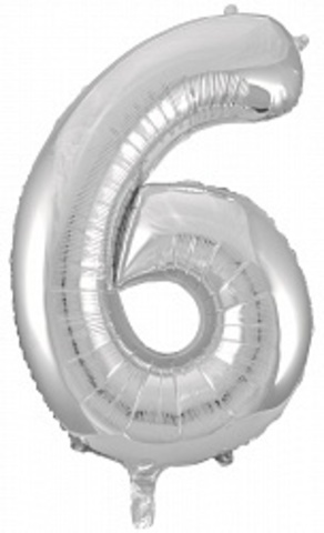 К 34''/86 см, Цифра Серебро 