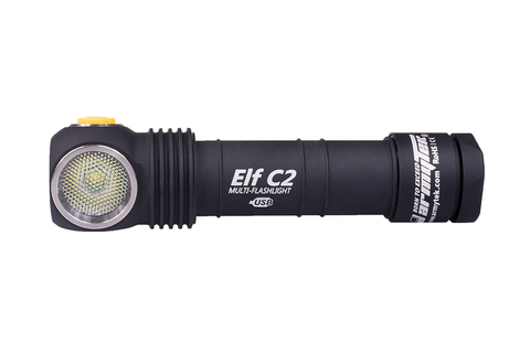 Налобный фонарь Armytek Elf C2  Micro-USB XP-L (белый свет) + 18650 Li-Ion