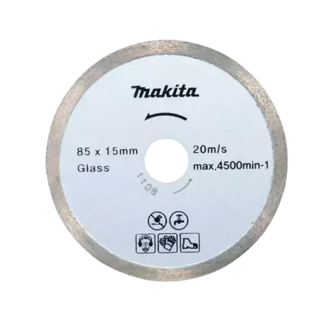 Алмазный диск сплошной по стеклу 85x15x0,9 мм Makita A-01323