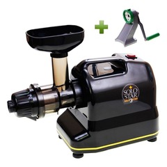 Шнековая соковыжималка Tribest SoloStar 3 SS-9113 + ручной привод Tribest Z-Star