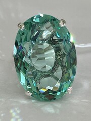 Озеро (кольцо  из серебра)