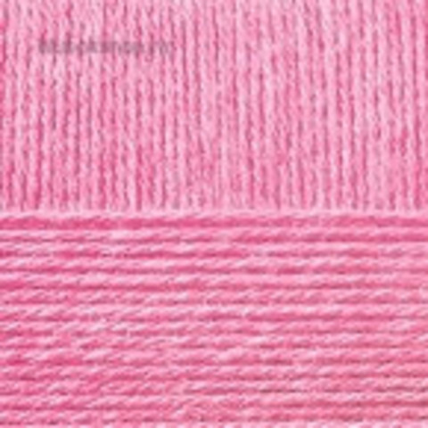 Пряжа Бисерная 11 ярко-розовый Пехорка, фото
