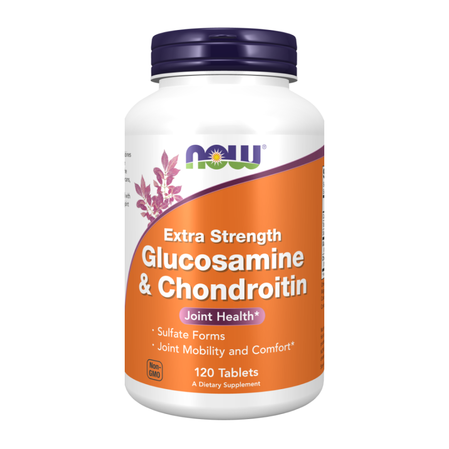 Глюкозамин и хондроитин, Glucosamine & Chondroitin, Now Foods, 120 таблеток