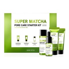 Some By Mi Набор с чаем матча для очищения пор - Super matcha pore care, 4 предмета