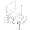 F7008000 Spirit Смеситель для умывальника 3-x секционный, шт