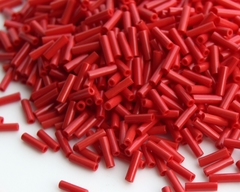 Стеклярус 6мм Миюки, 0408 Opaque Dark Red