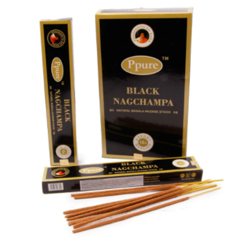 Индийские палочки Ppure Black NagChampa