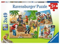 Puzzle Adventure on the High Seas3x49pcs